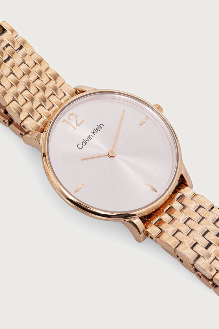 Calvin Klein Zegarek damski 25100170 złoty AA00