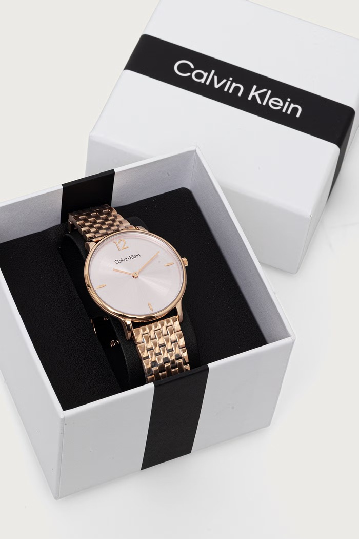 Zegarek damski Calvin Klein 25100170 złoty