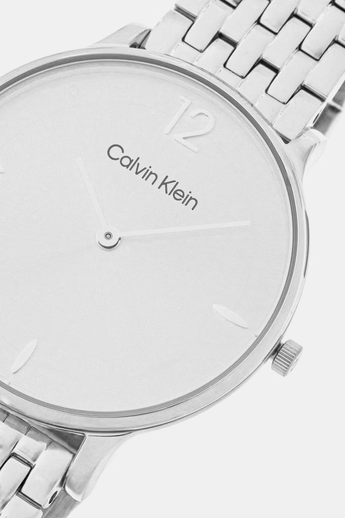 Akcesoria Calvin Klein zegarek damski 25100169 srebrny