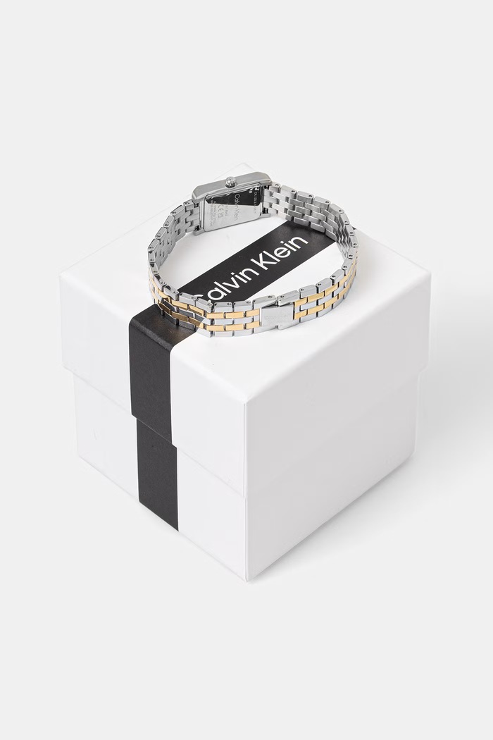 Akcesoria Calvin Klein zegarek damski 25100199 srebrny