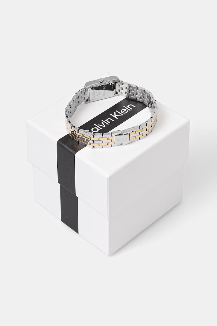 Akcesoria Calvin Klein zegarek damski 25100199 srebrny