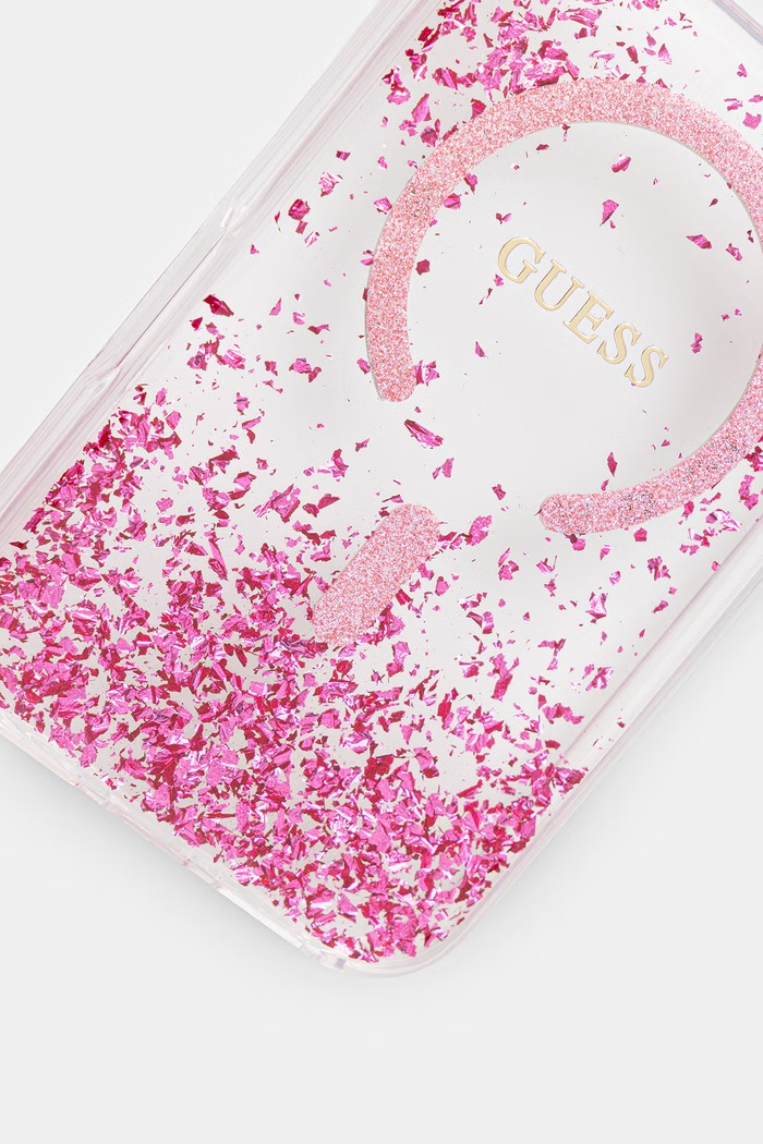 Guess etui na telefon damskie iPhone 17 Pro Max GUHMP17XRGRGEP różowy AA00