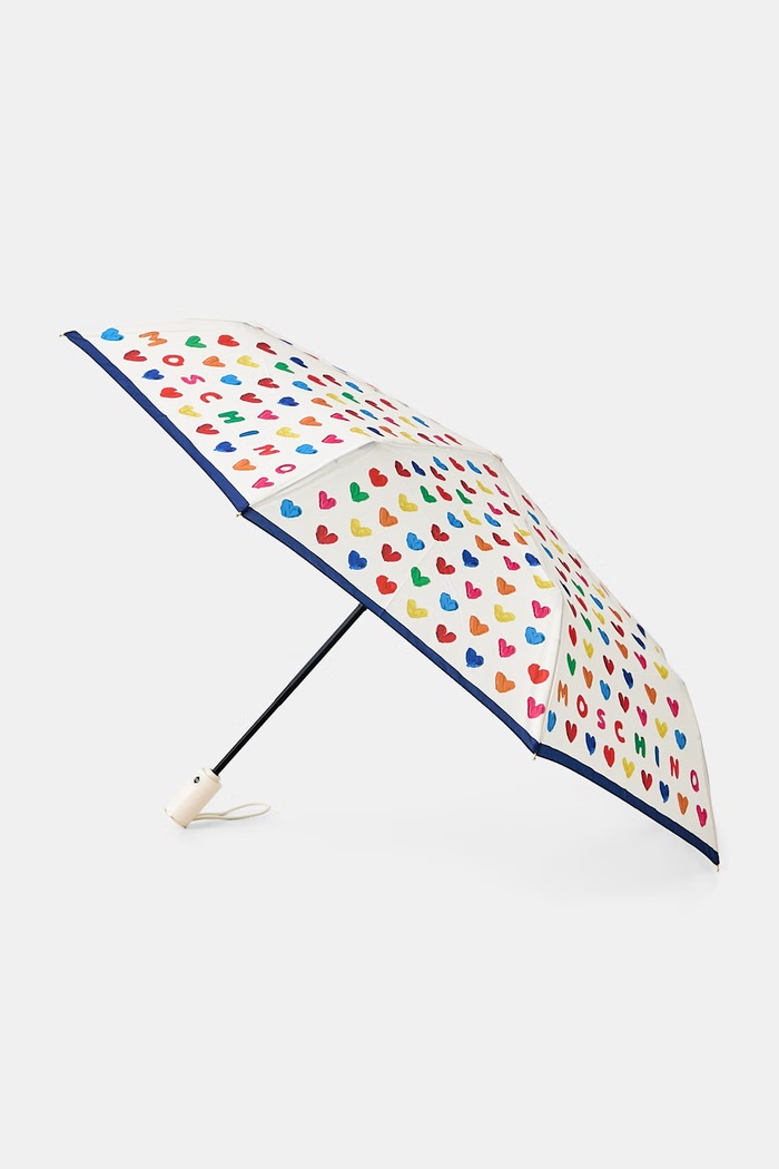 Moschino parasol automatyczny damski beżowy 8957.openclose