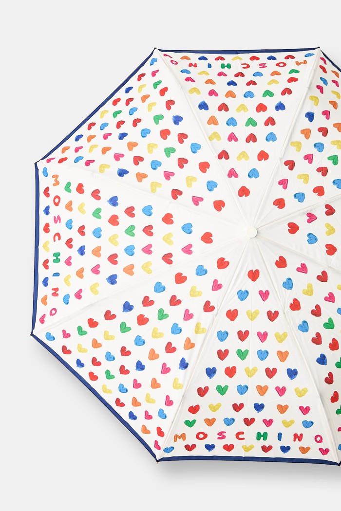 Moschino parasol automatyczny damski beżowy 8957.openclose