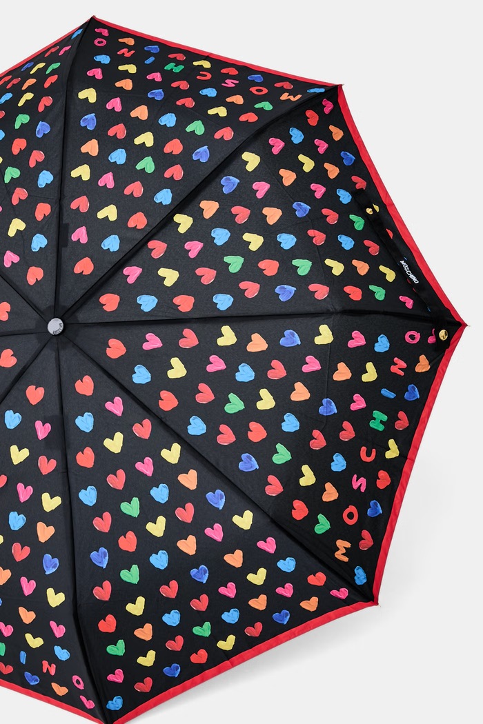 Akcesoria Moschino parasol automatyczny damski 8957.openclose czarny