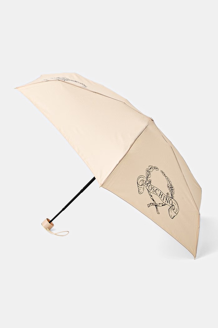 Moschino parasol składany beżowy 8981.supermini