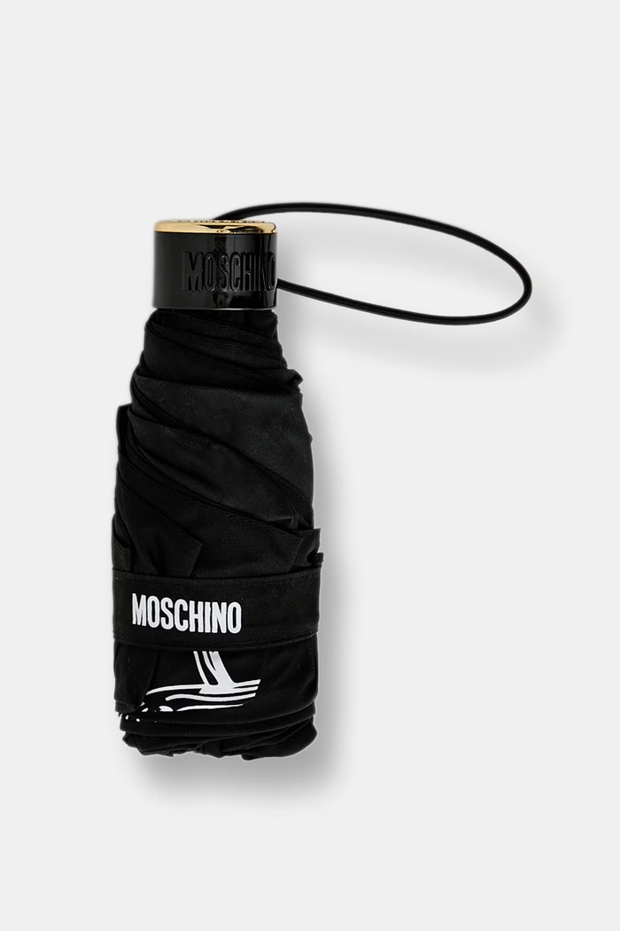 Moschino parasol składany 8981.supermini czarny AA00