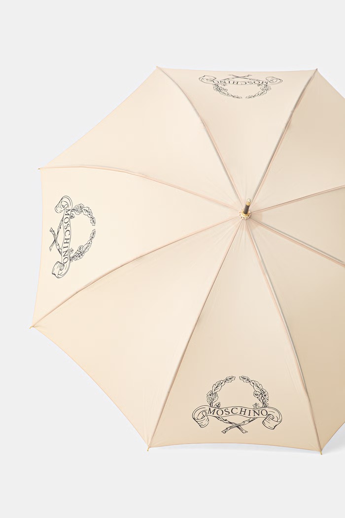 Akcesoria Moschino parasol damski 8981.63auto beżowy