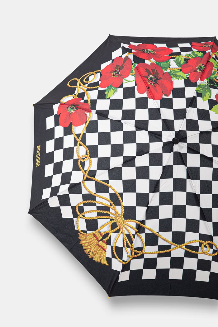 Akcesoria Moschino parasol automatyczny damski 8991.openclose czarny