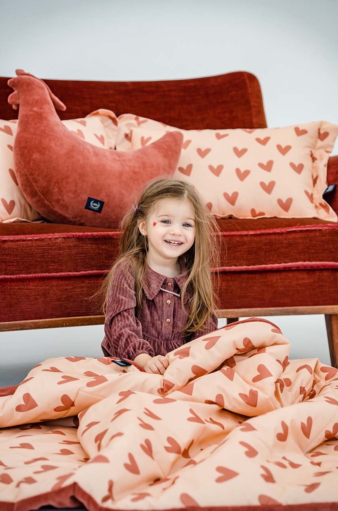 Chlapec La Millou HEARTBEAT PINK L 141476.Komplet.PoScieli ružová