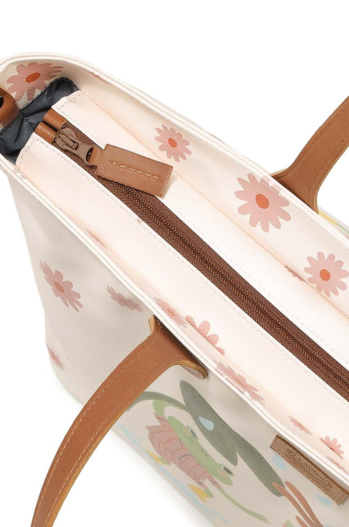 Accesorii La Millou geanta Feeria FROGS 148070.Torba.Feeria.FRO alb