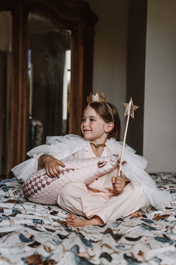 Kojicí polštář La Millou PRINCESS 142220.Poduszka.Kura.Ba růžová AA00