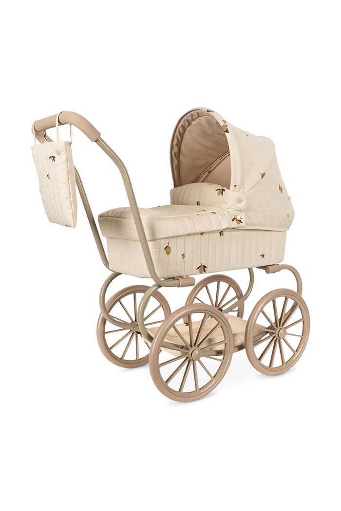 Konges Sløjd wózek dla lalek MINNIE DOLL PRAM beżowy KS101956