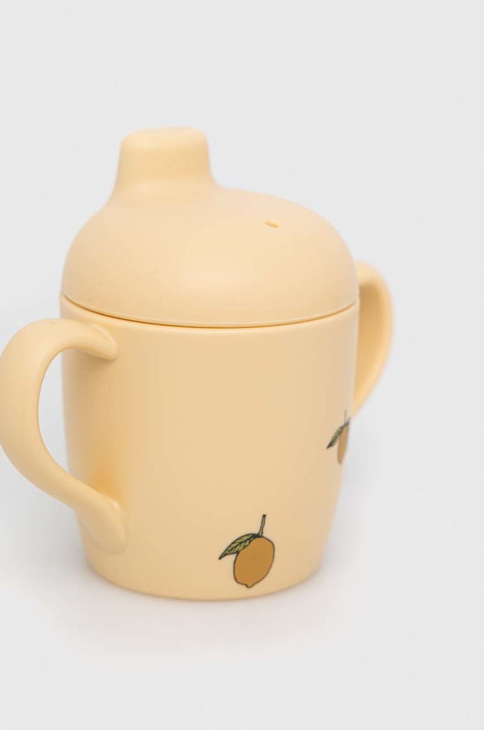Κούπα μωρού Konges Sløjd 2 PACK SIPPY CUP KS3546 κίτρινο AA00