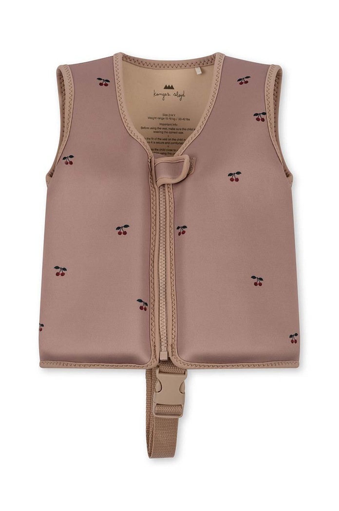 Dětská plavecká vesta Konges Sløjd NEOPRENE FLOAT VEST růžová KS5690