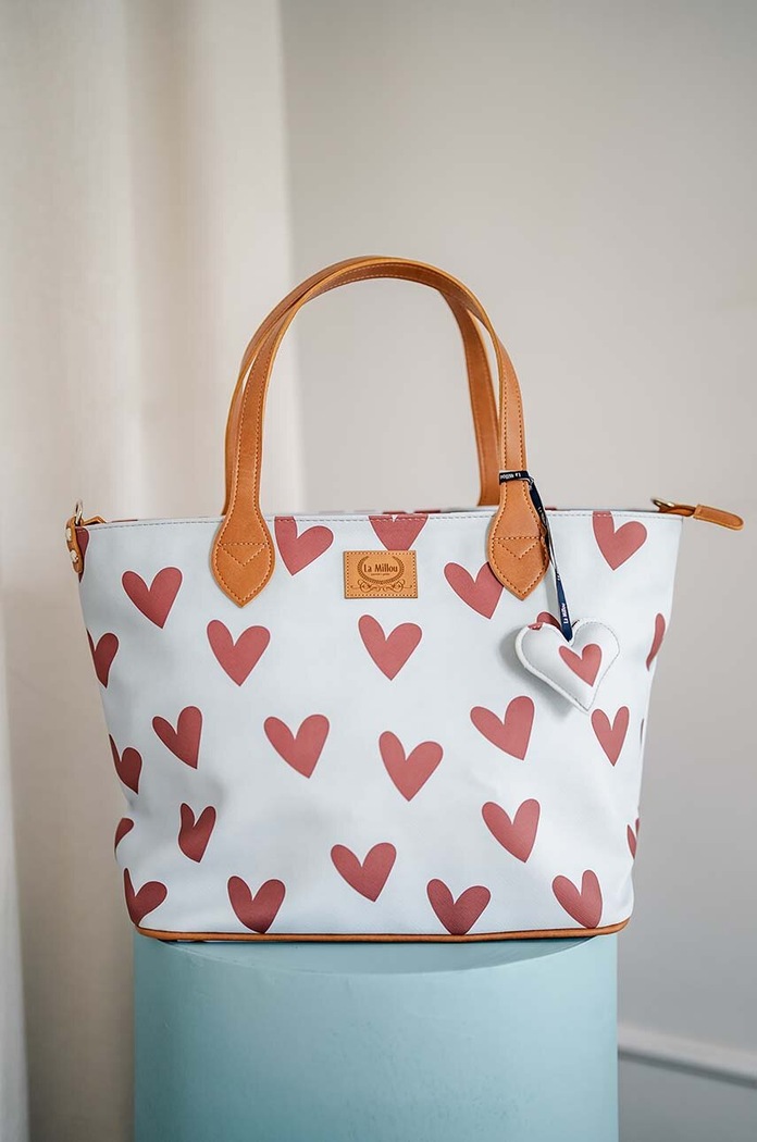 La Millou torba Feeria HEARTBEAT BLUE niebieski 139650.Torba.Feeria.HEA