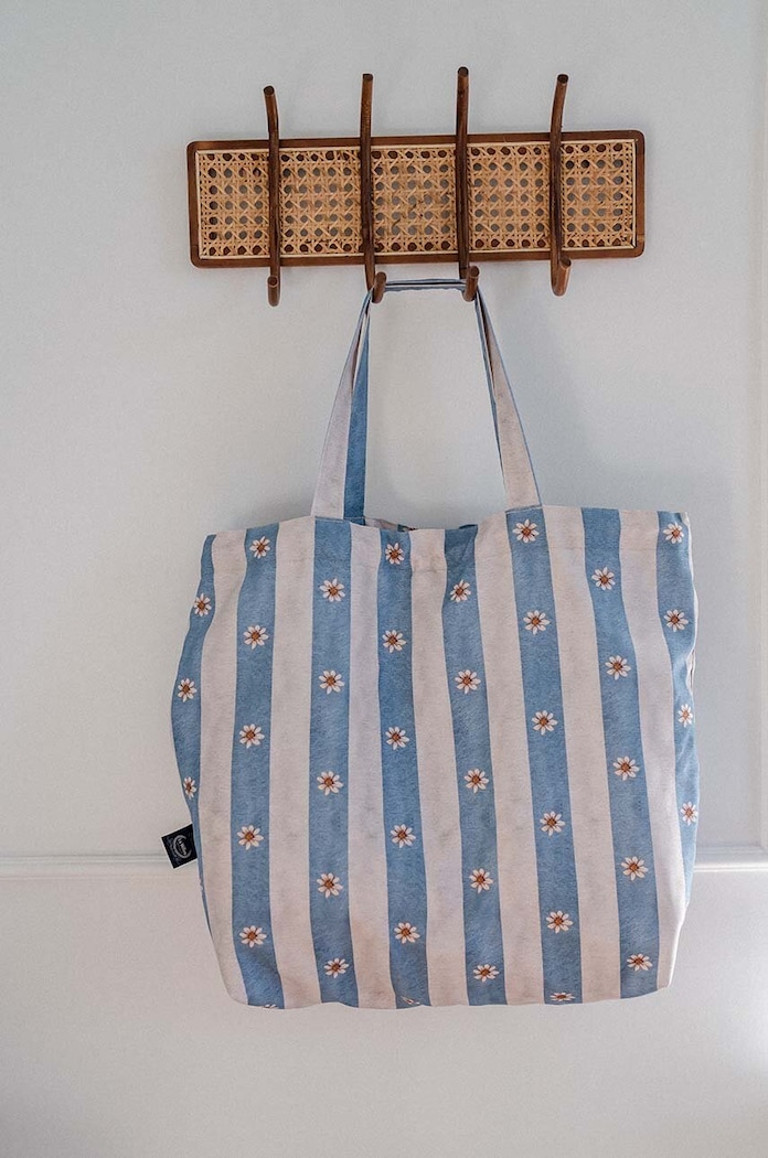 La Millou torba SIMBO by Maja Hyży niebieski 145313.Torba.Shopper.Ba