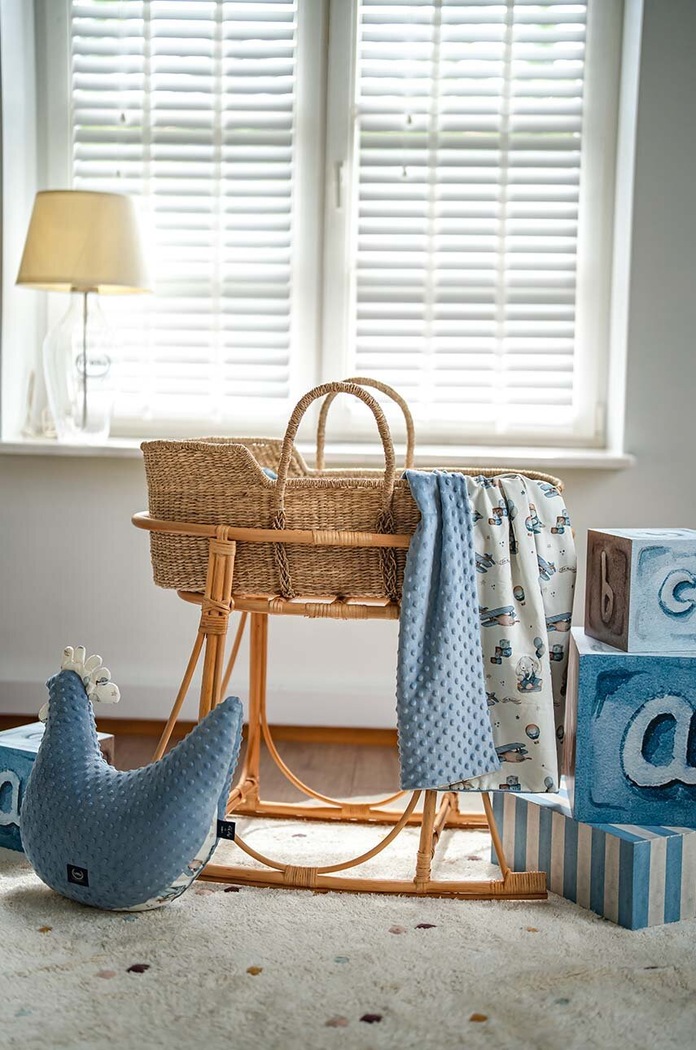 Kojenecká deka La Millou Minky SIMBO by Maja Hyży 143737.Lekki.Koc.Minky.