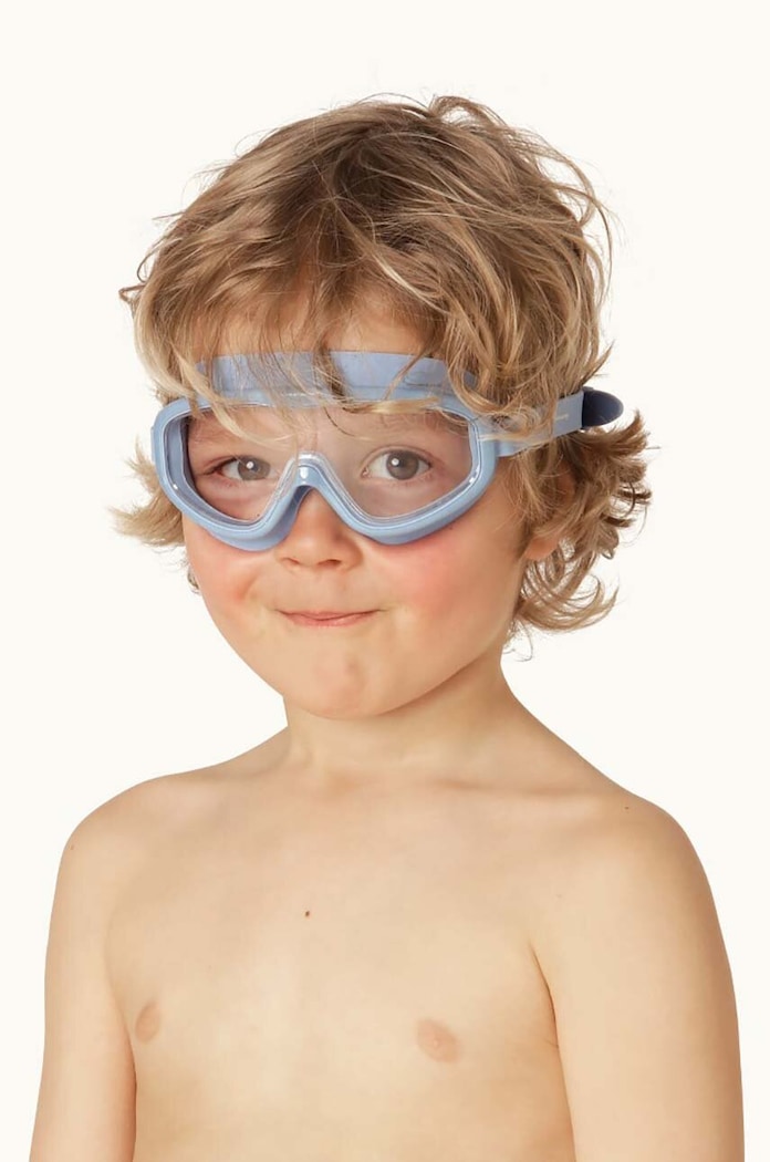Petites Pommes plavecké okuliare HANS GOGGLES modrá HANS.GOGGLES