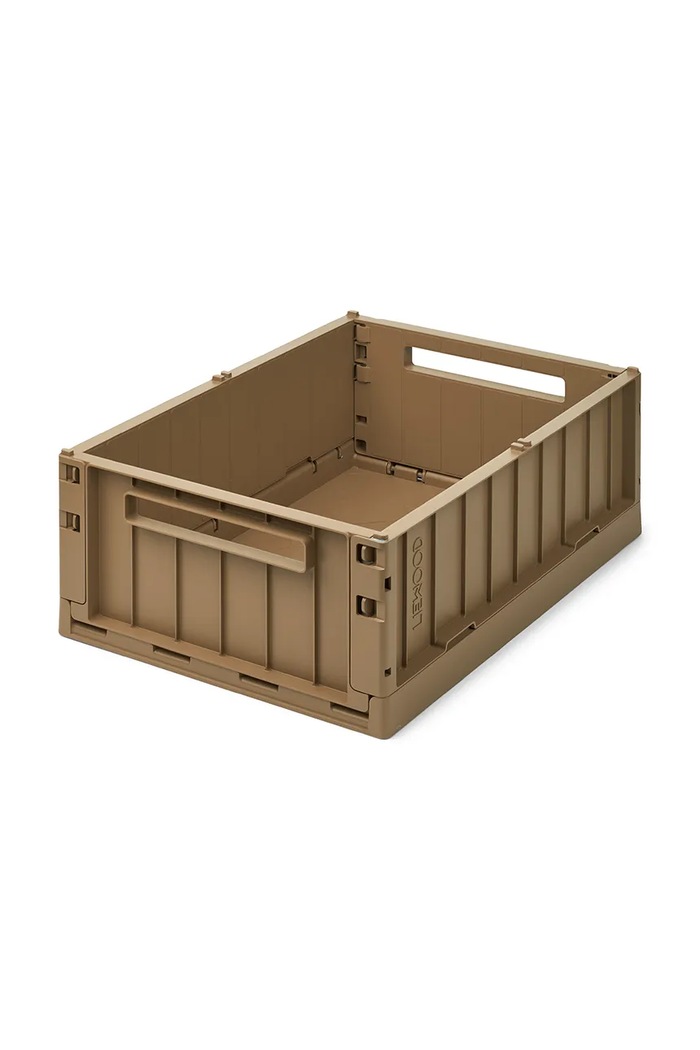 Δοχείο αποθήκευσης Liewood Weston Storage Box L καφέ LW14547.9BYA