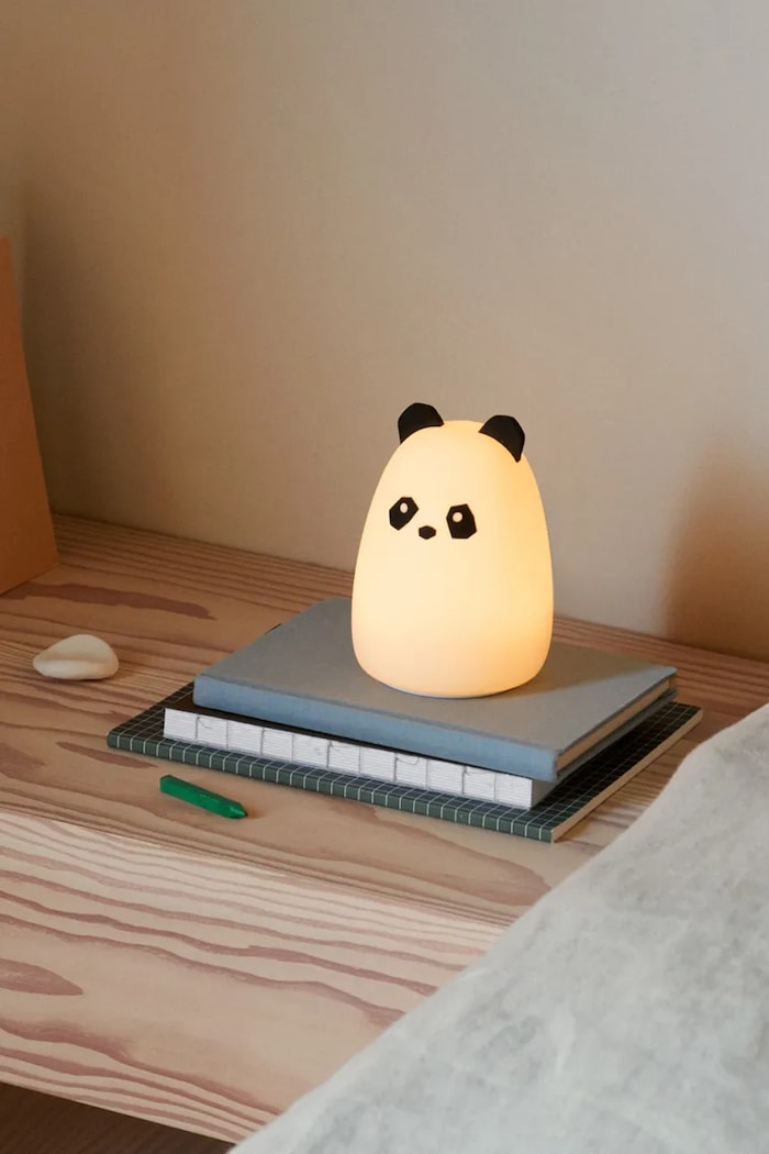Нощна лампа Liewood Winston Panda Night Light бял LW19945.9BYA