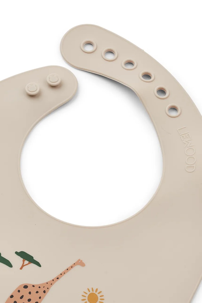 Βρεφική σαλιάρα Liewood 2-pack LW14157.9BYA μπεζ AA00