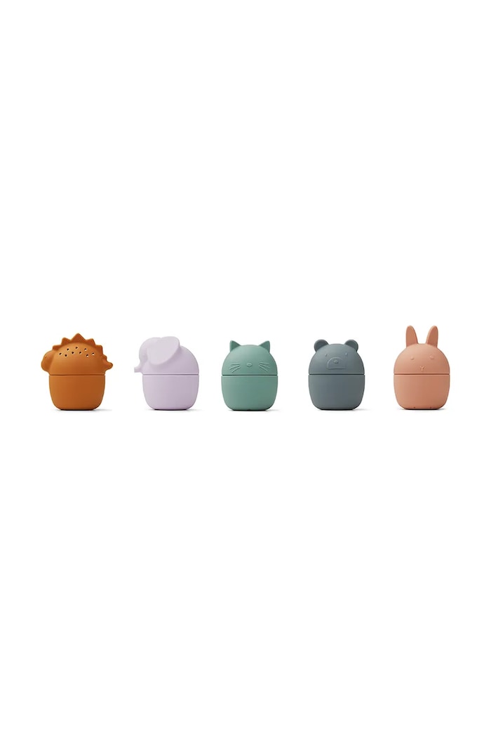 Hračky do kúpeľa pre bábätká Liewood Gaby Bath Toys 5-pak LW14903 viacfarebná AA00