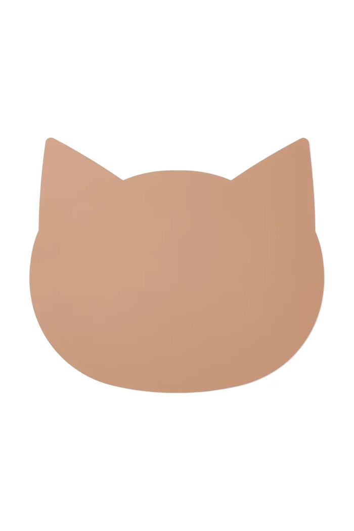 Liewood σουπλά Aura Cat Placemat 38 x 33 cm ροζ LW20214