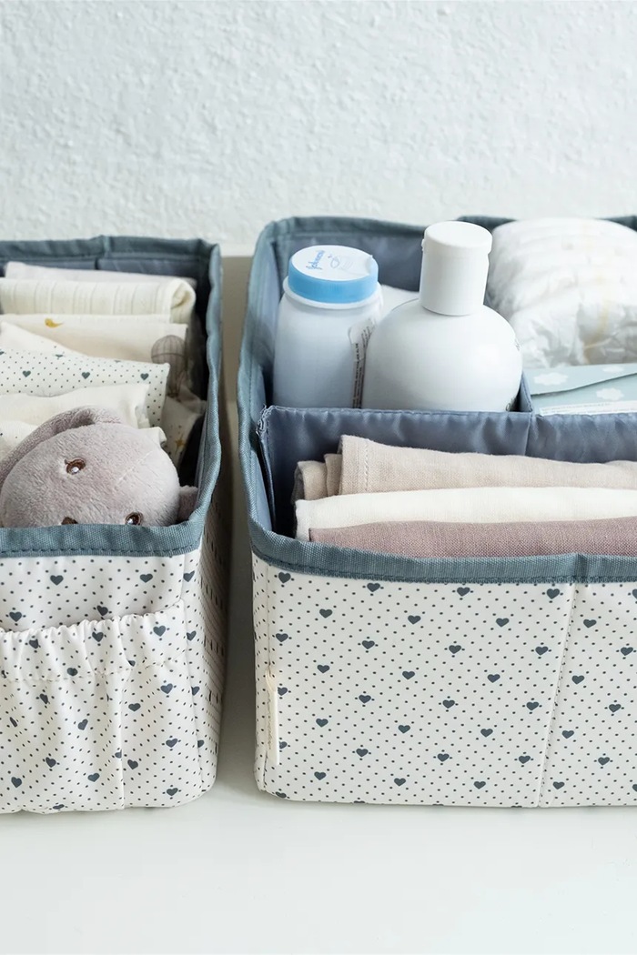 Chlapec That's mine Skladovací box dojčenský Lucy nursing organizer 116245 biela
