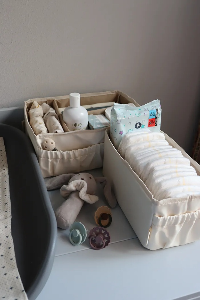 That's mine bébi tároló Lucy nursing organizer 116245 bézs