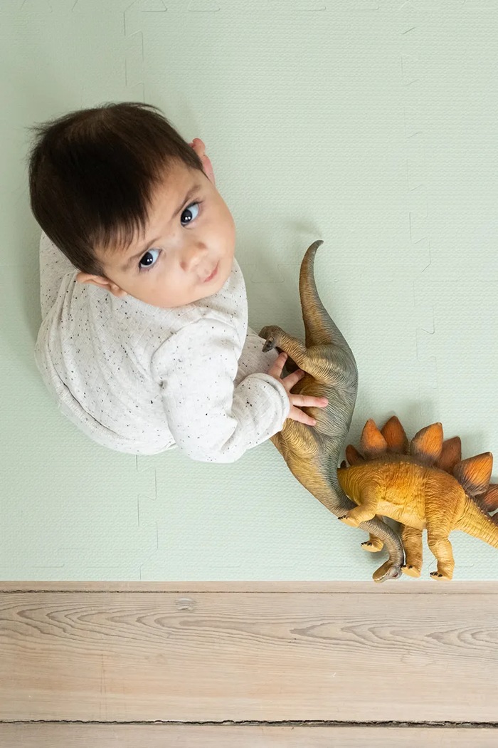 That's mine mata do zabawy dziecięca Alva Foam play mats square zielony 285031