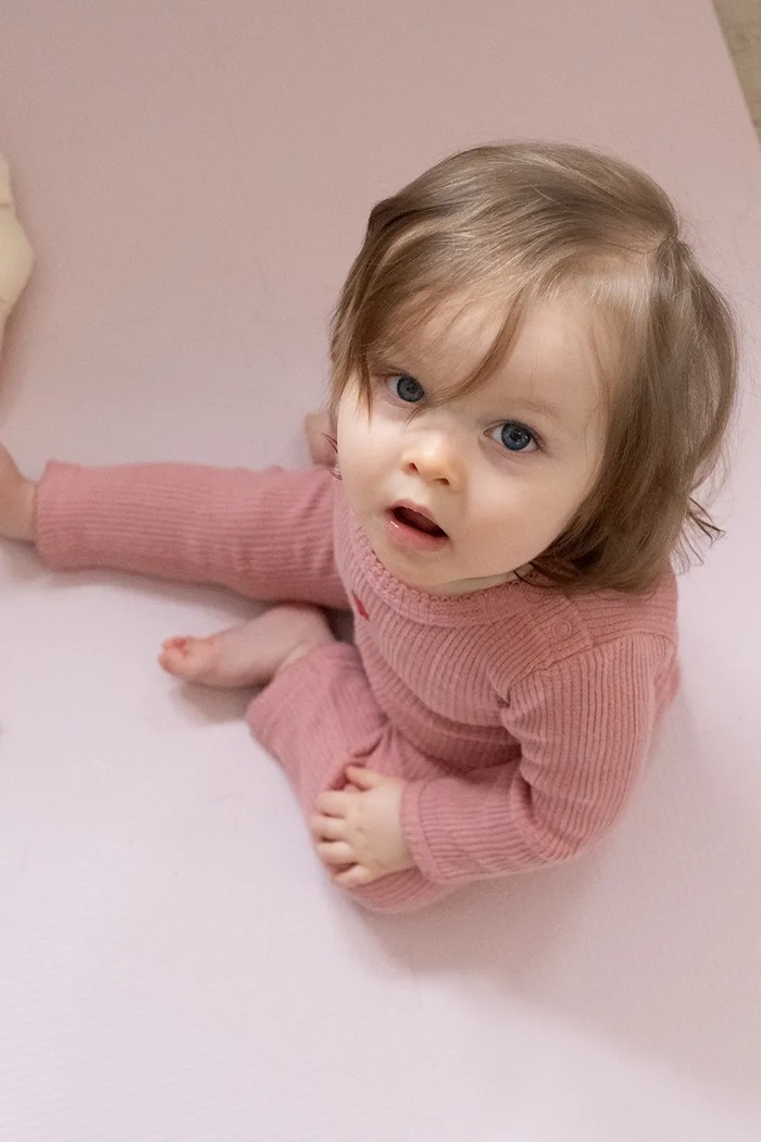 That's mine mata do zabawy dziecięca Alva Foam play mats square różowy 285031