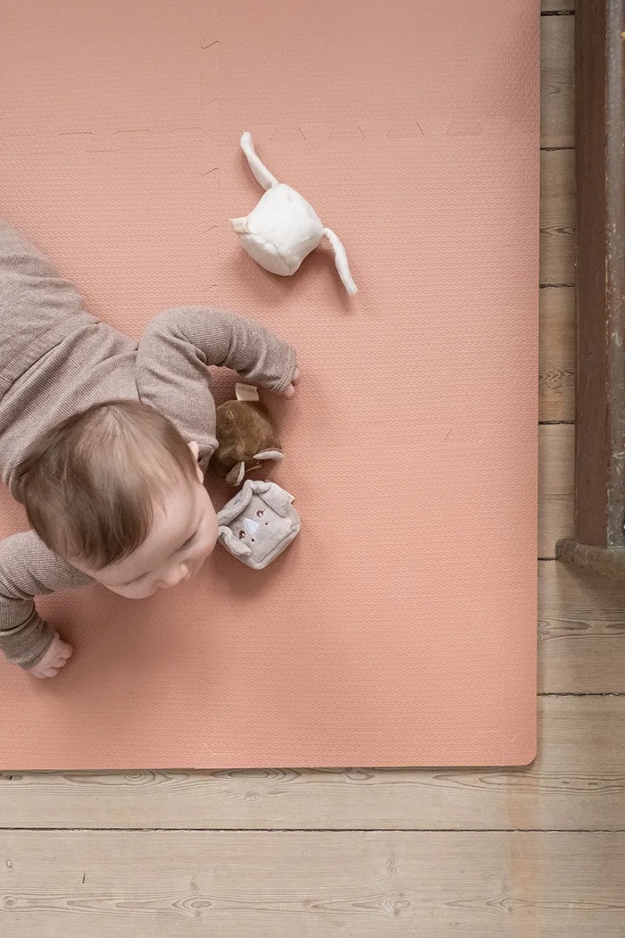 Chłopiec That's mine mata do zabawy dziecięca Alva Foam play mats square 285031 pomarańczowy