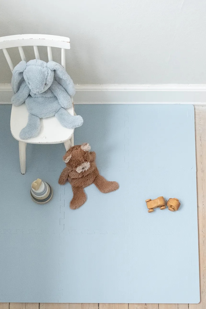 Chłopiec That's mine mata do zabawy dziecięca Alva Foam play mats square 285031 niebieski