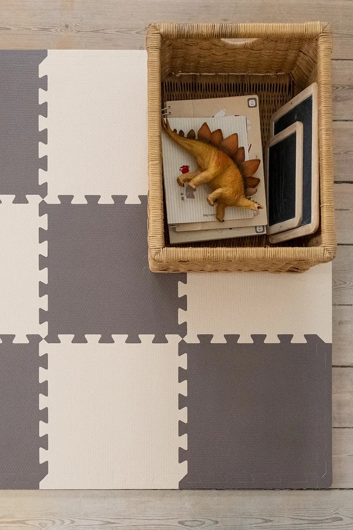That's mine mata do zabawy dziecięca Alva Foam play mats square 285031 brązowy