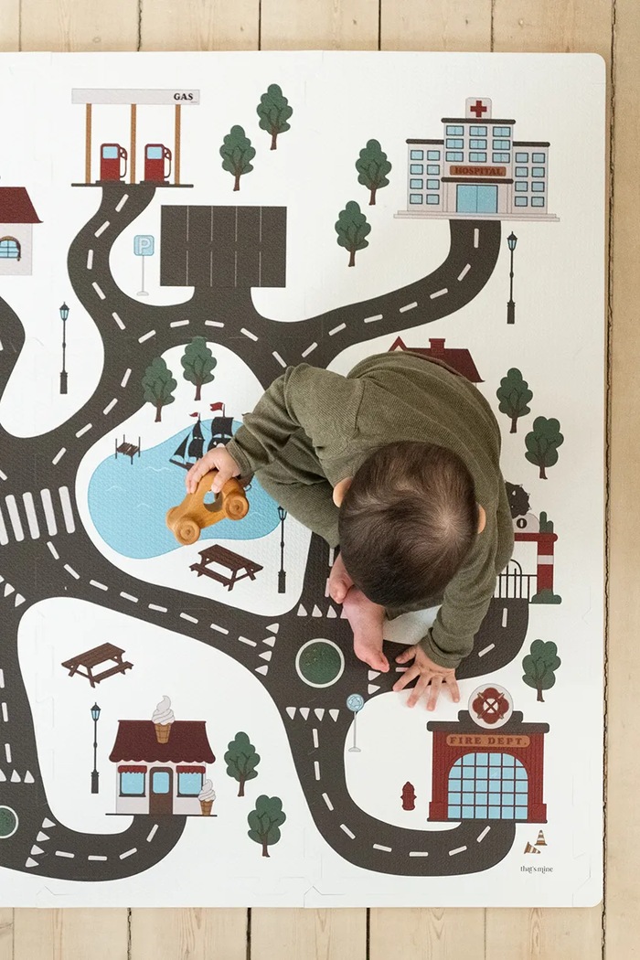 Chłopiec That's mine mata do zabawy dziecięca Alva Foam play mats square 285031 multicolor