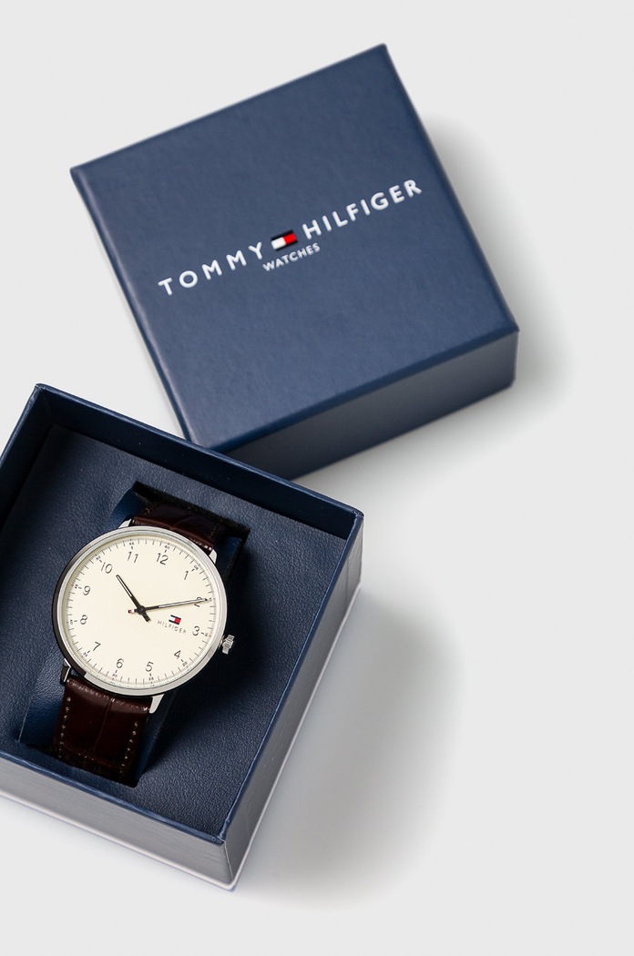 Αξεσουάρ Tommy Hilfiger - Ρολόι 1791338 1791338 καφέ