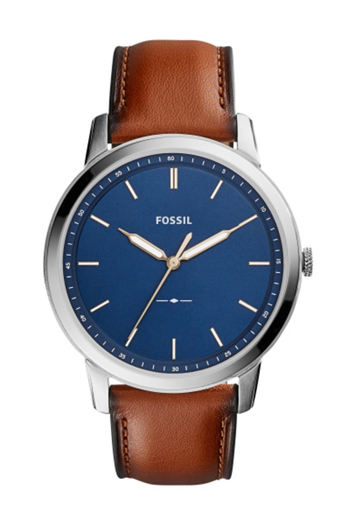 Fossil - Hodinky FS5304 tmavomodrá FS5304