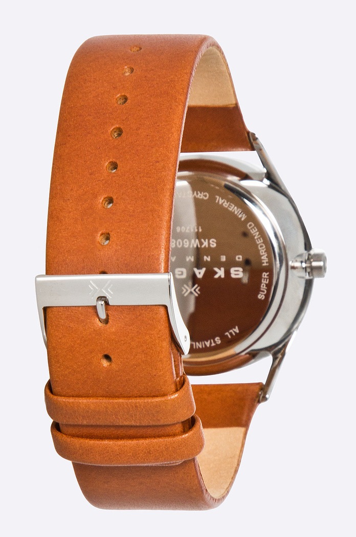 Skagen - Hodinky SKW6086 SKW6086 hnedá AA00