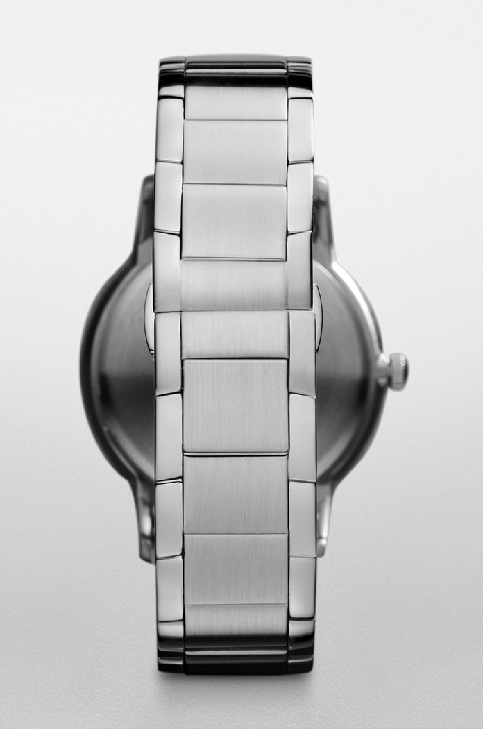 Emporio Armani - Hodinky AR2457 strieborná AA00