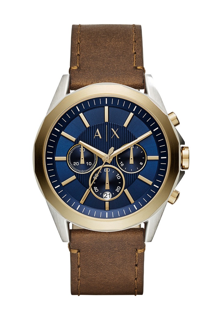 Armani Exchange - Hodinky hnedá AX2612