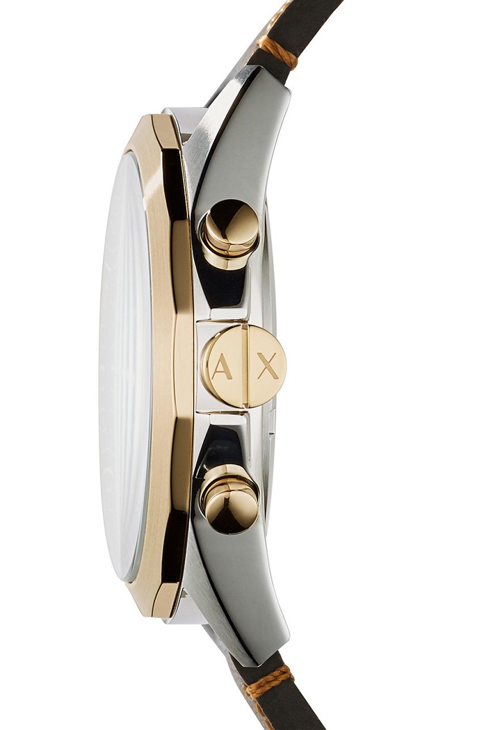Armani Exchange - Hodinky AX2612 hnedá AA00