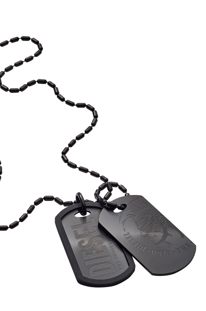 Diesel - Ogrlica crna DX0014040