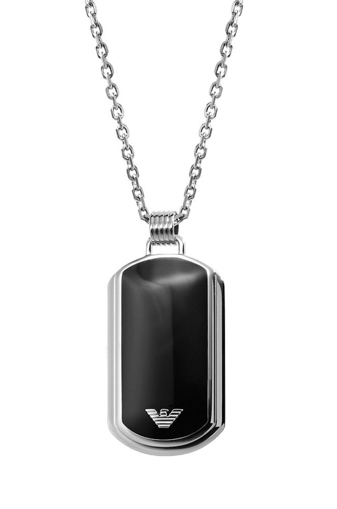 Emporio Armani - Naszyjnik EGS1726040 EGS1726040 srebrny AA00