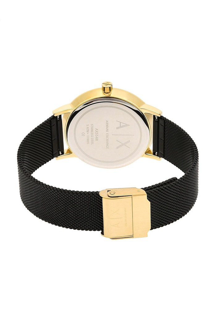 Doplnky Emporio Armani - Hodinky AX5548 AX5548 čierna