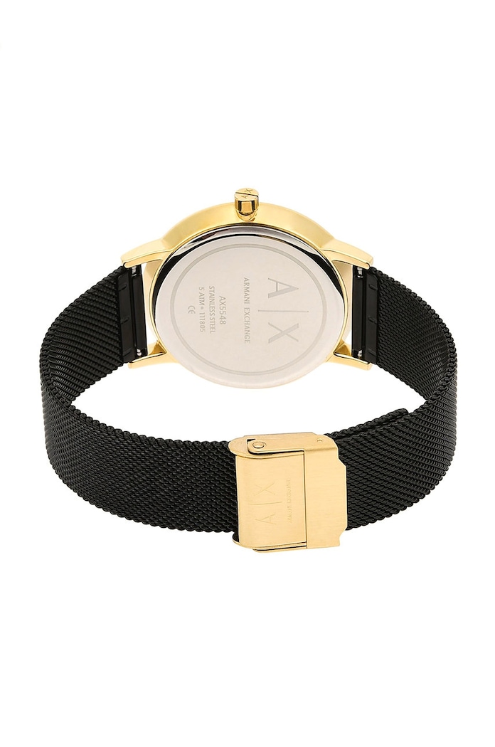 Doplnky Emporio Armani - Hodinky AX5548 AX5548 čierna