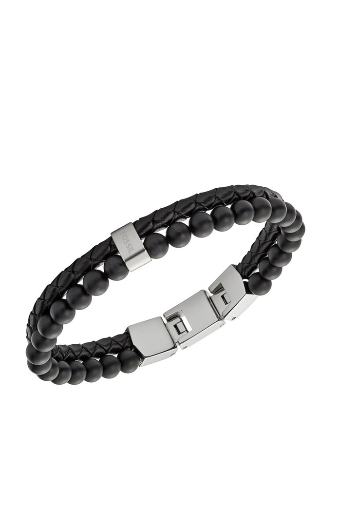 Fossil - Βραχιόλι JF02763040 μαύρο AA00