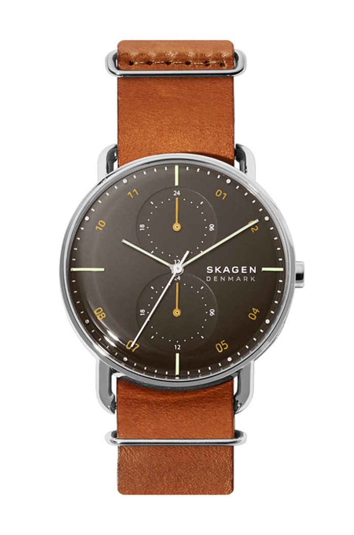 Skagen - Hodinky hnedá SKW6537