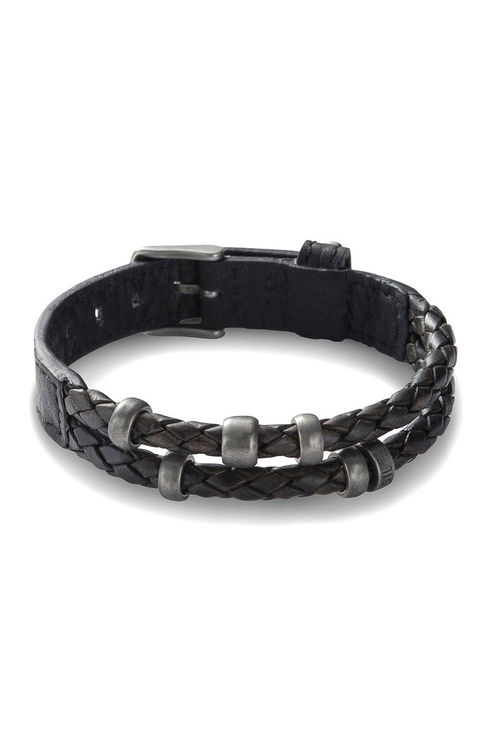 Fossil - Bransoletka JF85460040 czarny JF85460040