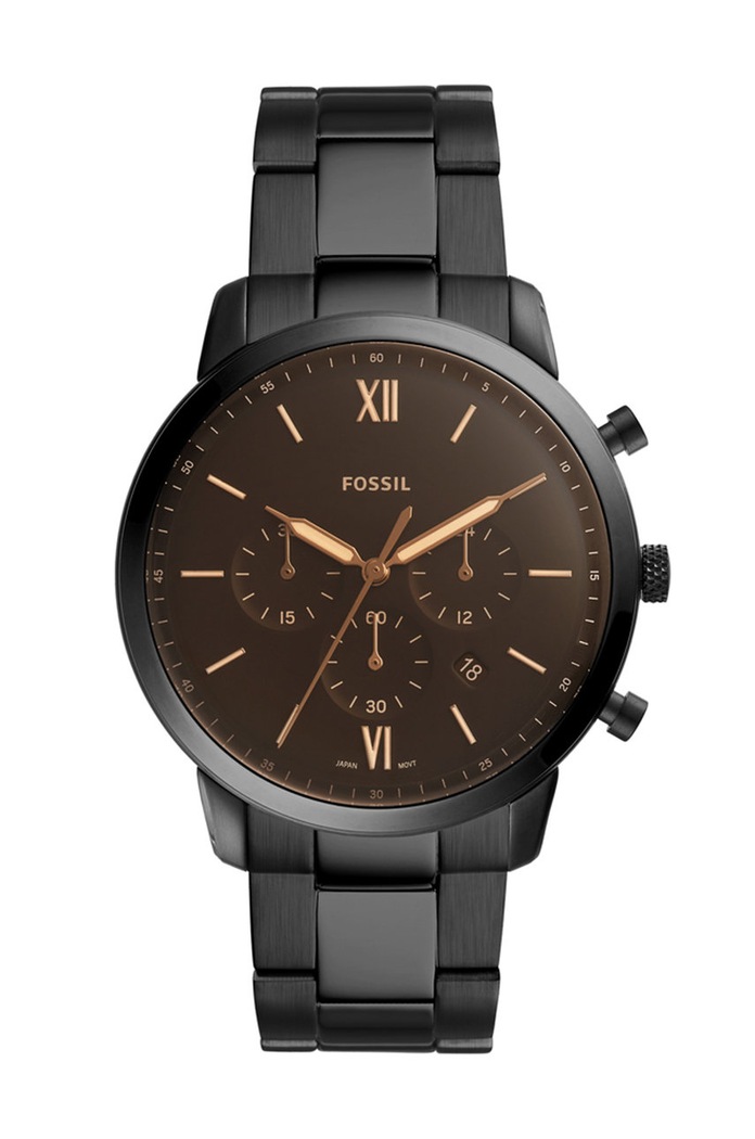 Fossil - Hodinky FS5525 čierna FS5525
